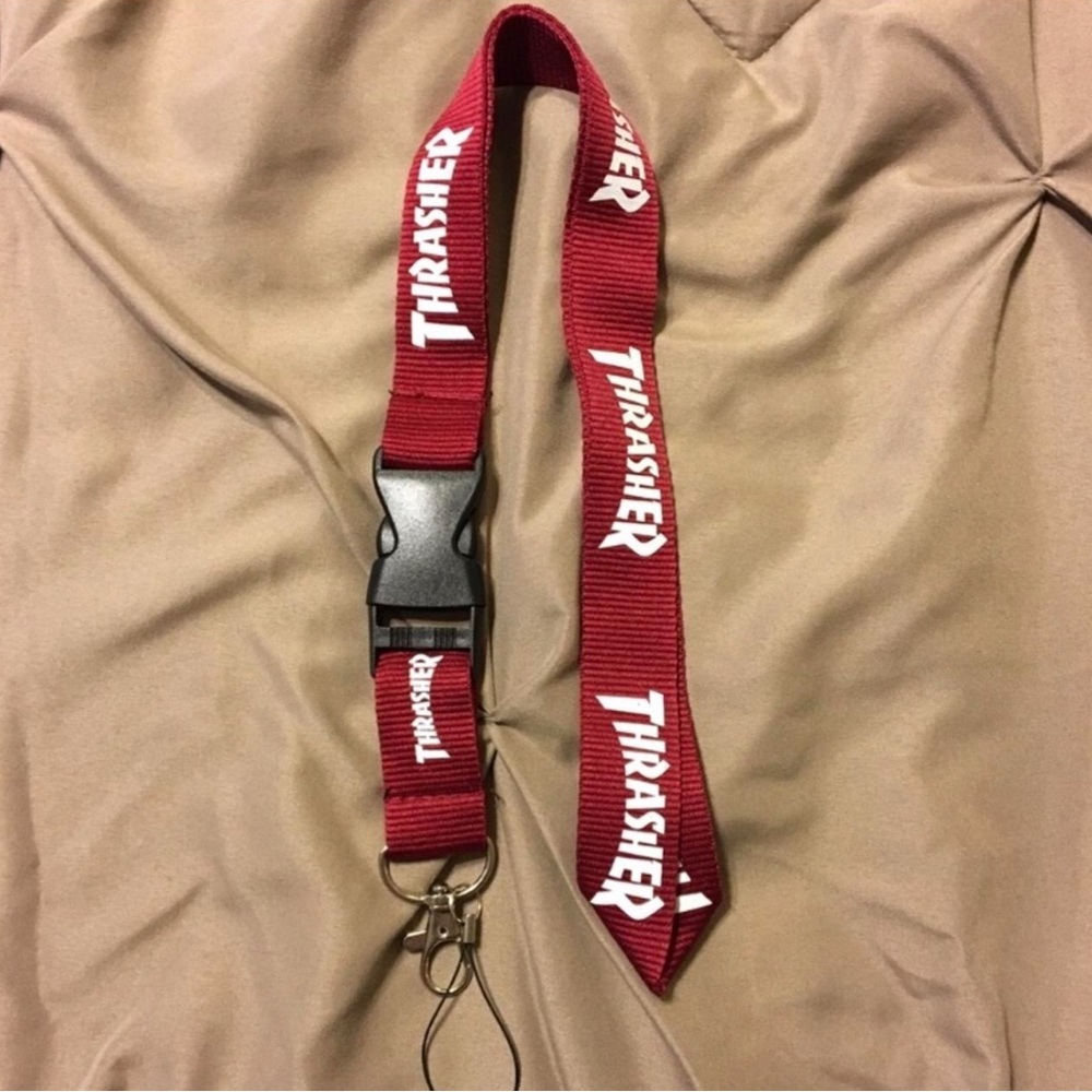 Thrasher Lanyard Maroon